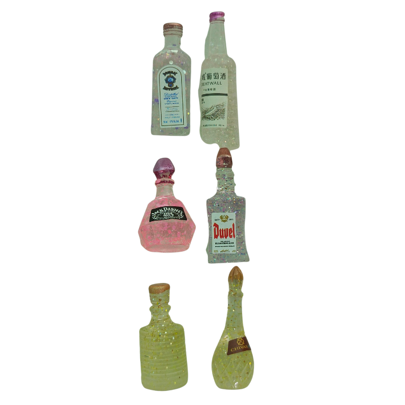 Glitter Bottles 2Pcs