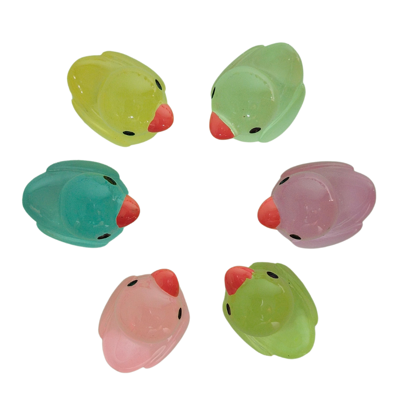 Resin Duck Pair