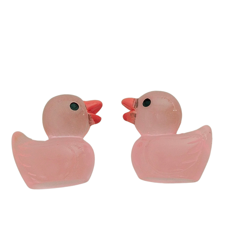 Resin Duck Pair