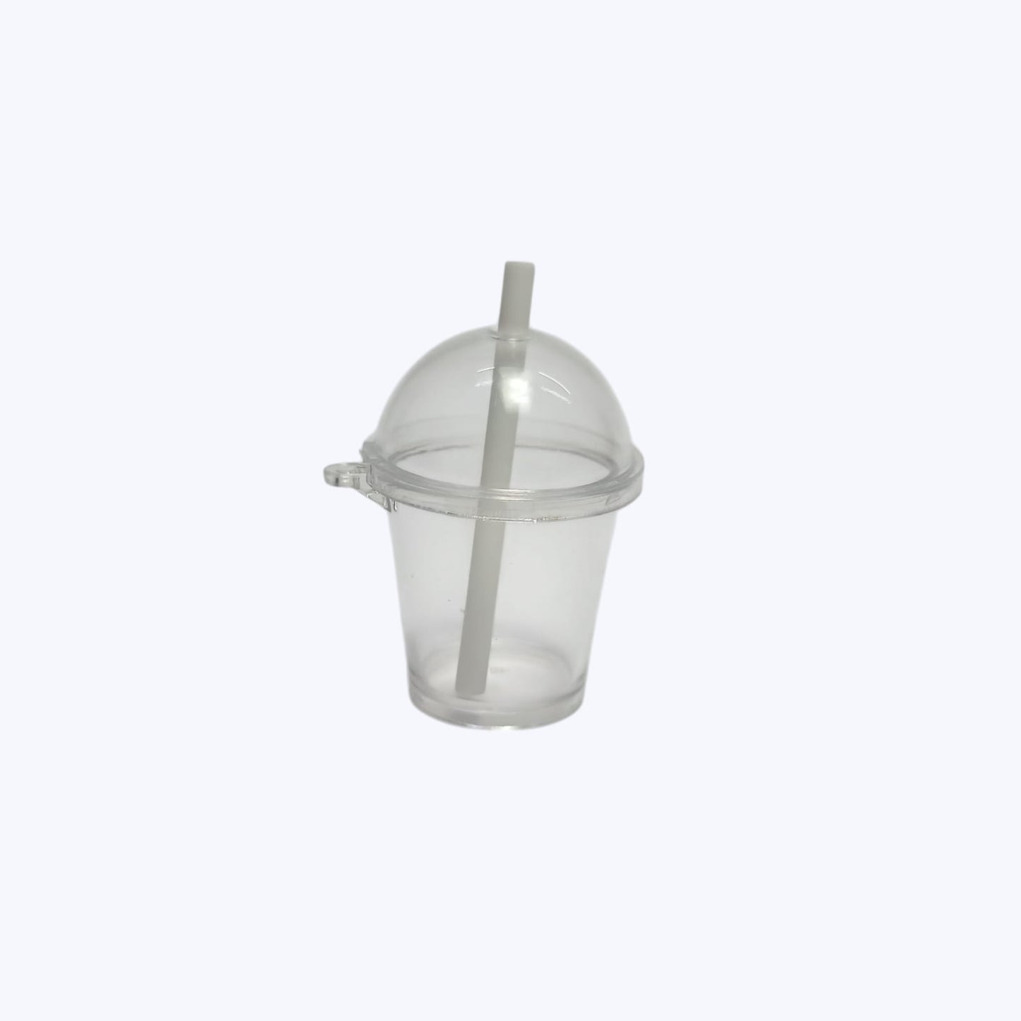 Empty Transparent Juice Glass