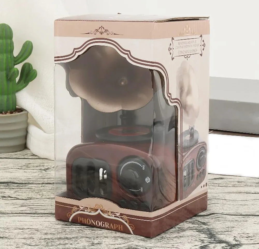 Gramophone with music