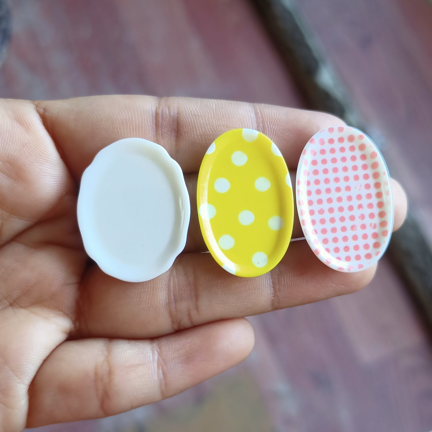 Oval Plate 3 Pcs Set