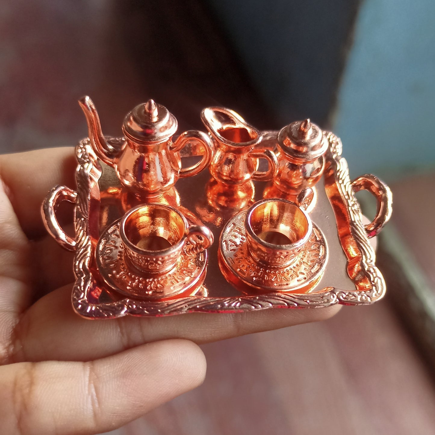Copper Tea Set