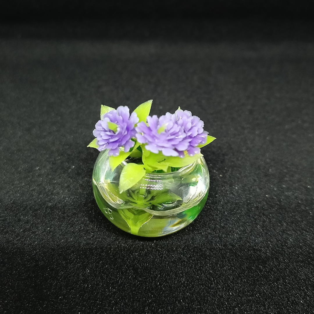 Glass Green Plant