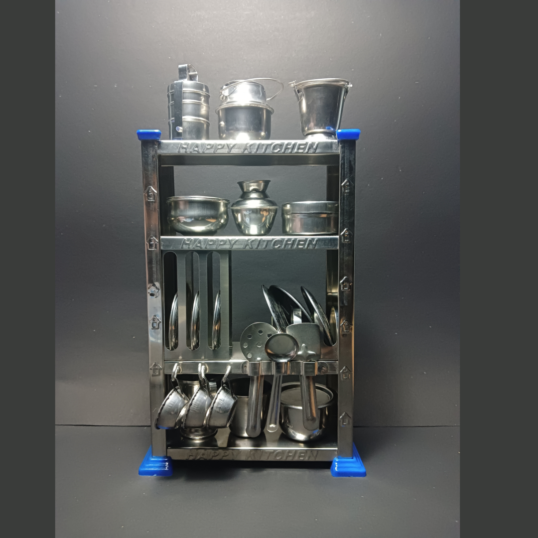 Stainless Steel Kitchen Set Small HOMEDEKAR