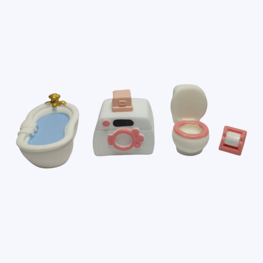Miniature Bathroom Set