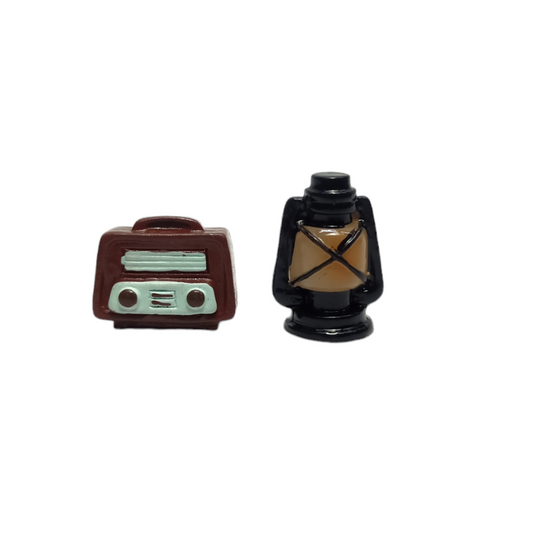 Radio and Lantern Set