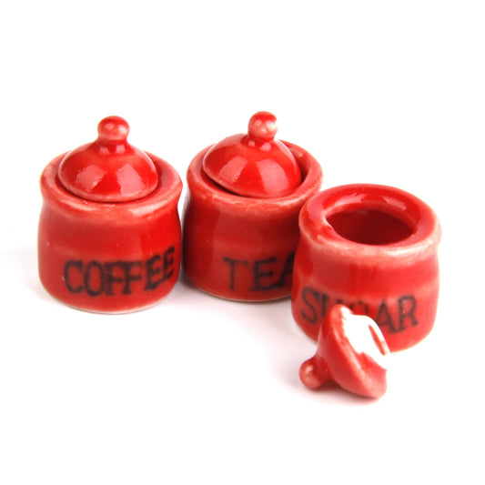 Red Pot Set