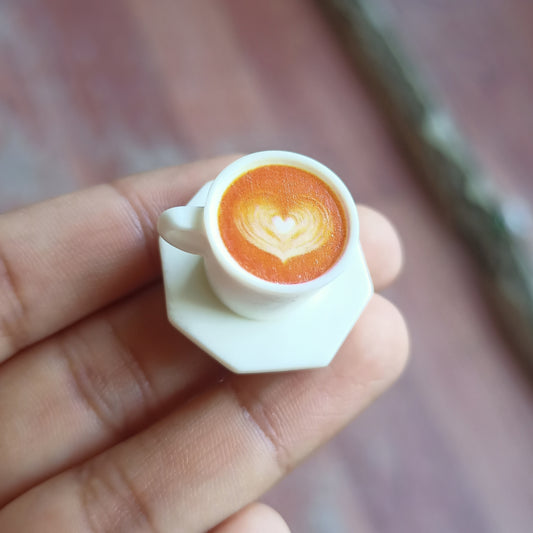 Heart Coffee Cup & Saucer