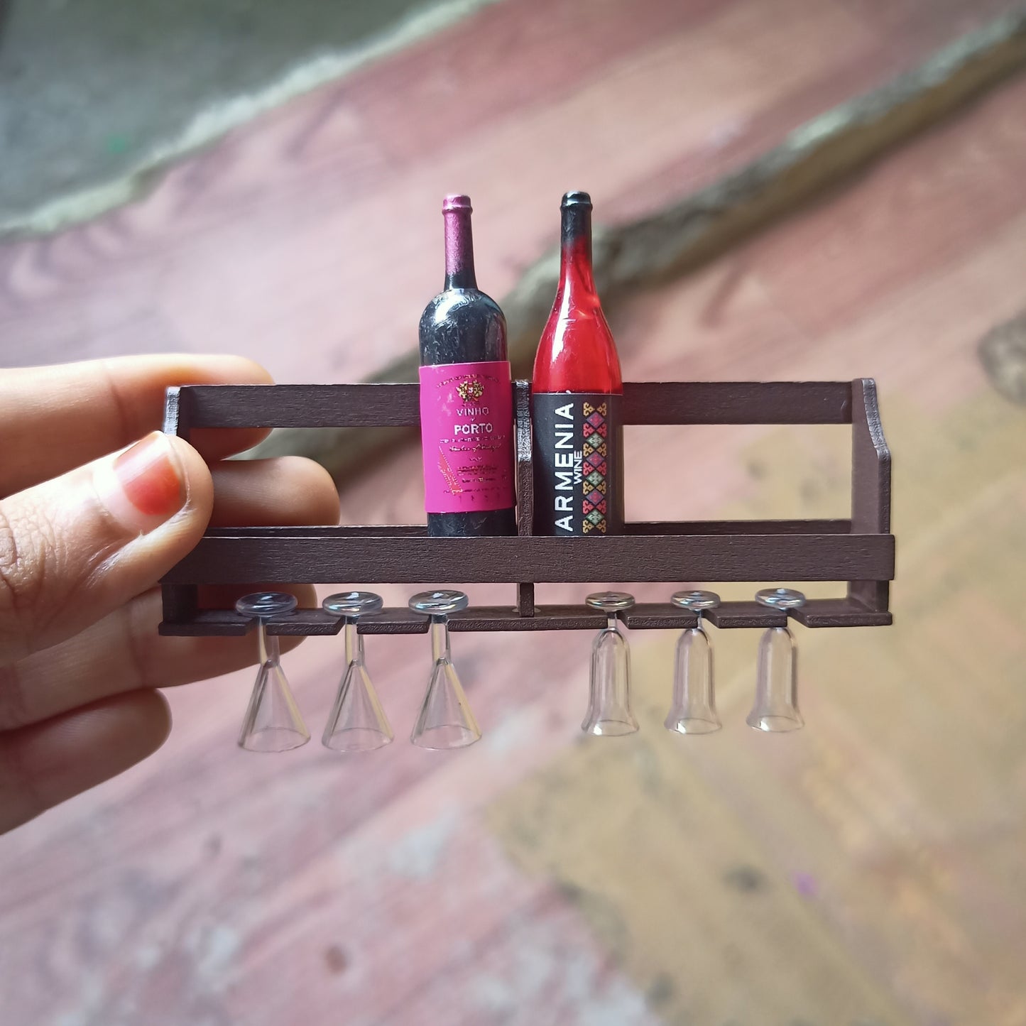 Drinks Bottle with Glasses