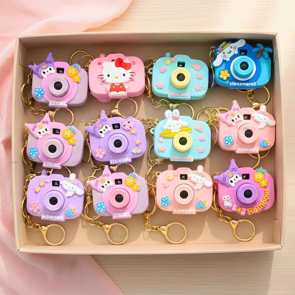 Cartoon Projection Camera Keychain