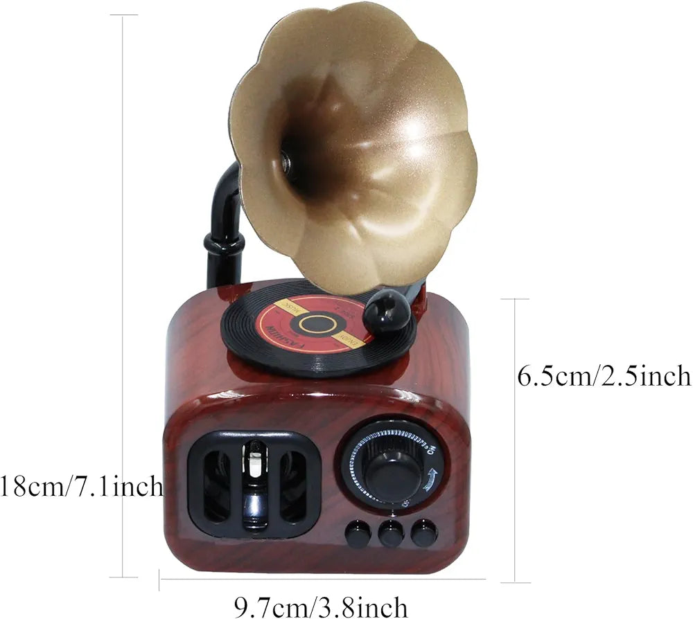 Gramophone with music