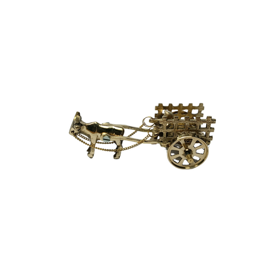 Brass Bullock Cart