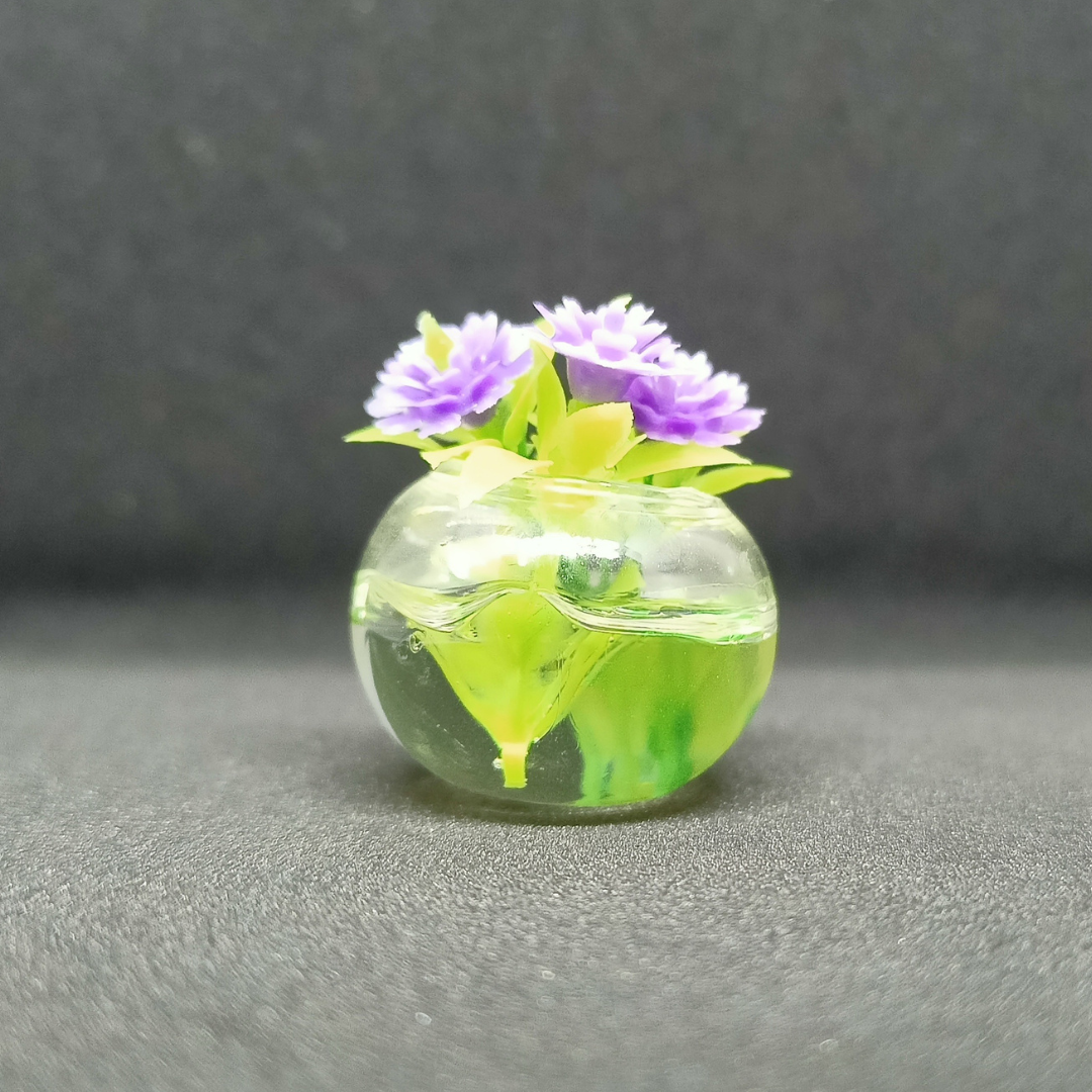 Glass Green Plant